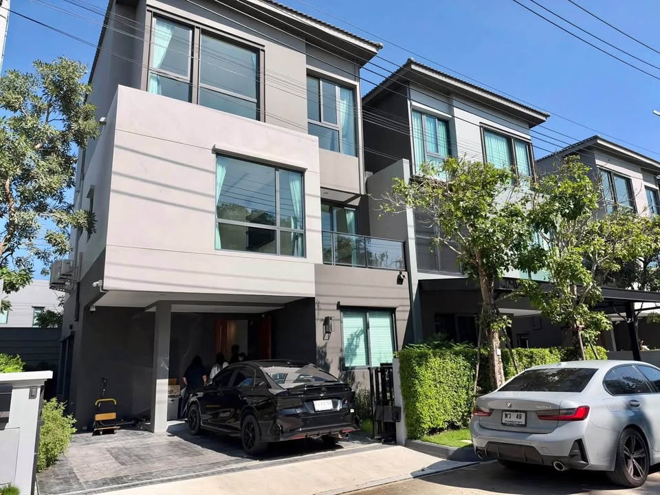 出租| For rent : 75,000 THB/month 🚨บ้านต้นโครงการ ติดสวน 🌳 พื้นที่ใช้สอยกว้างมาก