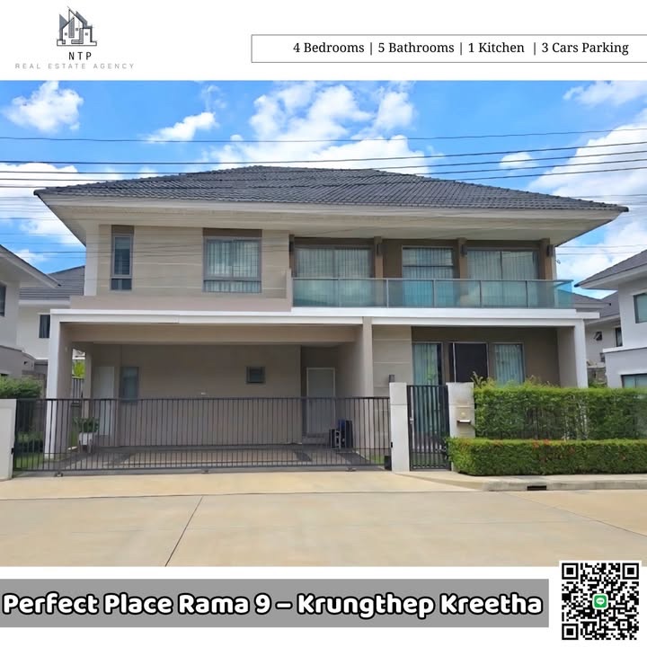 出租| For rent  : 95,000 THB/Month 📌 smalldogfriendly🐶 KrungthepKreethahouse